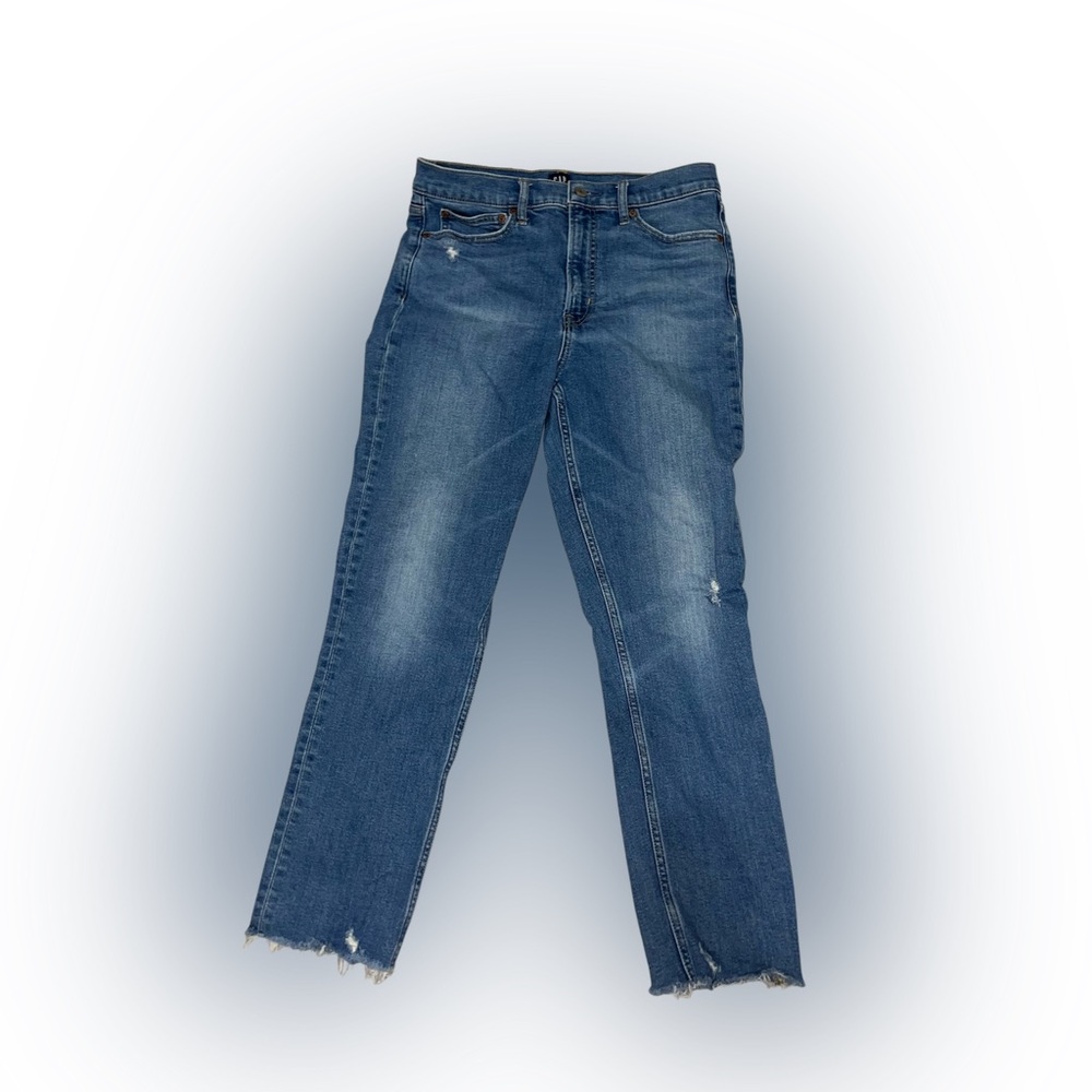 GAP Woman’s Classic Straight Blue Jeans